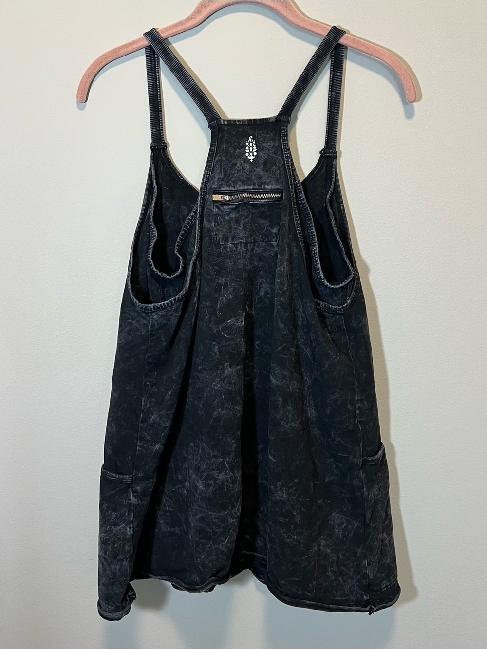 FP Movement By Free People Mineral Black Hotshot Onesie Dress Small - Picture 5 of 11